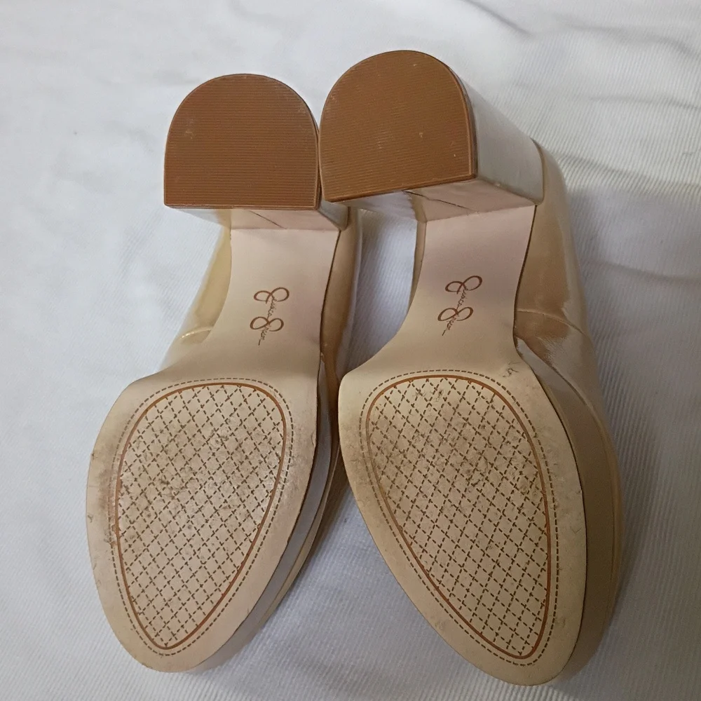 Jessica Simpson Dylexi Platform Nude Pumps - Picture 6 of 8